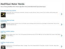 Tablet Screenshot of modifikasi-motor-honda.blogspot.com