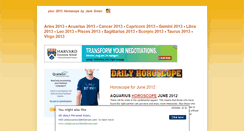 Desktop Screenshot of free2013horoscope.blogspot.com