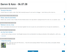 Tablet Screenshot of darrenandkate.blogspot.com