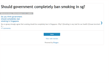 Tablet Screenshot of mustbansmoking.blogspot.com