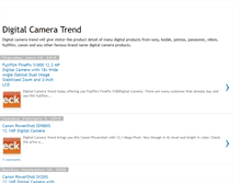 Tablet Screenshot of digitalcameratrend.blogspot.com