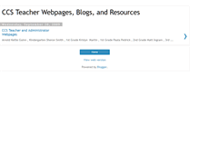 Tablet Screenshot of ccsteachersnresources.blogspot.com
