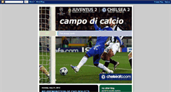 Desktop Screenshot of campodicalcio.blogspot.com