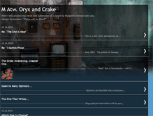 Tablet Screenshot of esoryxandcrake.blogspot.com