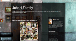 Desktop Screenshot of joharifamily.blogspot.com