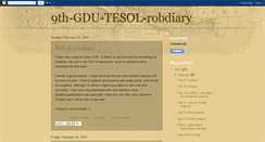 Desktop Screenshot of gdu-tesol-9.blogspot.com