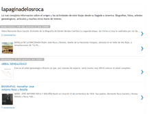 Tablet Screenshot of lapaginadelosroca.blogspot.com