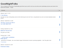 Tablet Screenshot of goodnightfolks.blogspot.com