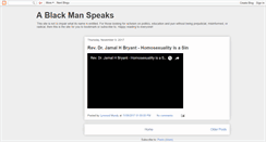 Desktop Screenshot of ablackmanspeaks.blogspot.com