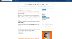 Desktop Screenshot of corneteirodeplantao.blogspot.com