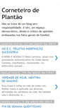 Mobile Screenshot of corneteirodeplantao.blogspot.com