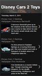 Mobile Screenshot of disneycars2.blogspot.com