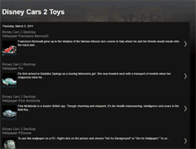 Tablet Screenshot of disneycars2.blogspot.com