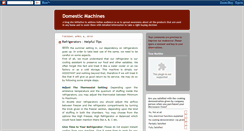 Desktop Screenshot of domesticmachines.blogspot.com