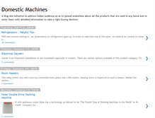 Tablet Screenshot of domesticmachines.blogspot.com