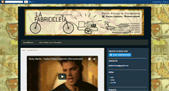 Desktop Screenshot of lafabricicleta.blogspot.com