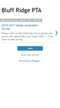 Mobile Screenshot of bluffridgepta.blogspot.com