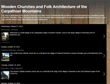 Tablet Screenshot of carpathianwoodenchurches.blogspot.com