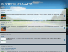 Tablet Screenshot of jcispordiklubi.blogspot.com