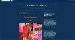 Desktop Screenshot of guestwickpromises.blogspot.com