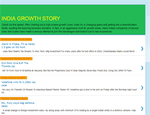 Tablet Screenshot of india-growth-story.blogspot.com