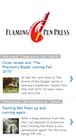 Mobile Screenshot of flamingpenpress.blogspot.com