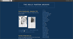 Desktop Screenshot of dollypartonarchive.blogspot.com