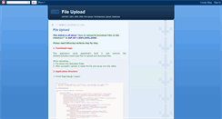 Desktop Screenshot of fileuploadaspdotnet.blogspot.com