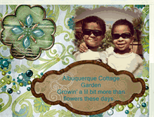 Tablet Screenshot of abqcottagegarden.blogspot.com