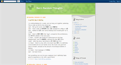 Desktop Screenshot of benluk.blogspot.com