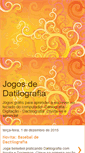 Mobile Screenshot of jogosdedatilografia.blogspot.com