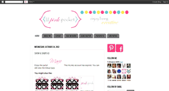 Desktop Screenshot of mylilpinkpocket.blogspot.com