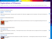 Tablet Screenshot of explorationsofelloaness.blogspot.com