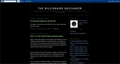 Desktop Screenshot of billionairebuccanneer.blogspot.com