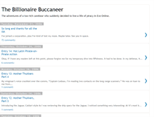 Tablet Screenshot of billionairebuccanneer.blogspot.com