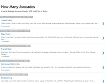 Tablet Screenshot of howmanyavocados.blogspot.com