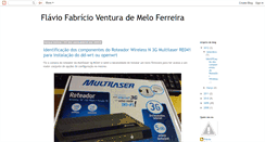 Desktop Screenshot of flaviofabricio.blogspot.com