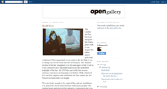 Desktop Screenshot of opengalleryuk.blogspot.com