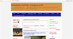 Desktop Screenshot of cascavelfutsal.blogspot.com