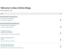 Tablet Screenshot of docs-online.blogspot.com