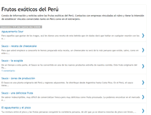 Tablet Screenshot of frutoexoticosperu.blogspot.com