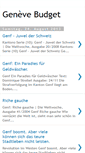 Mobile Screenshot of genevebudget.blogspot.com