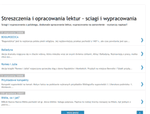 Tablet Screenshot of matura-z-polskiego.blogspot.com