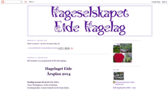Desktop Screenshot of eidehagelag.blogspot.com