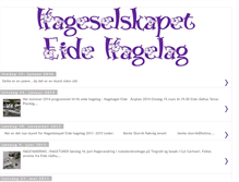 Tablet Screenshot of eidehagelag.blogspot.com