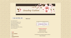 Desktop Screenshot of dewdropfashion.blogspot.com
