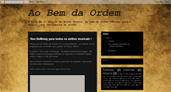 Desktop Screenshot of aobemdaordem.blogspot.com