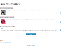 Tablet Screenshot of albaeirecreations.blogspot.com
