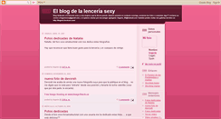 Desktop Screenshot of lingeriemuysexy.blogspot.com