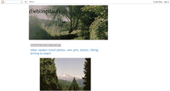 Desktop Screenshot of lieblingslauf.blogspot.com
